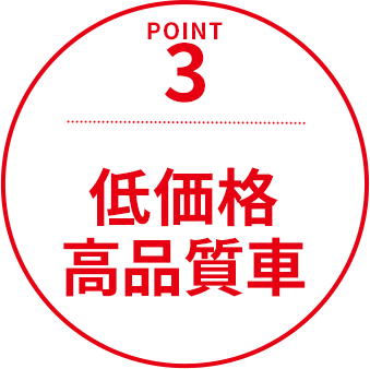 3.低価格高品質な軽自動車